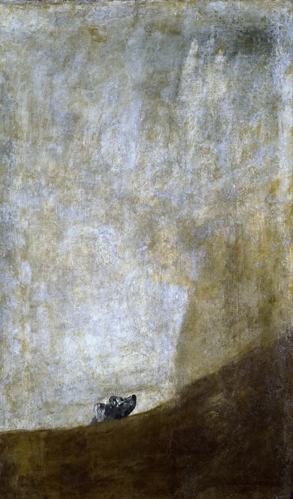 Картина - Бродячий пес, 1820 - 1823 - Музей Прадо