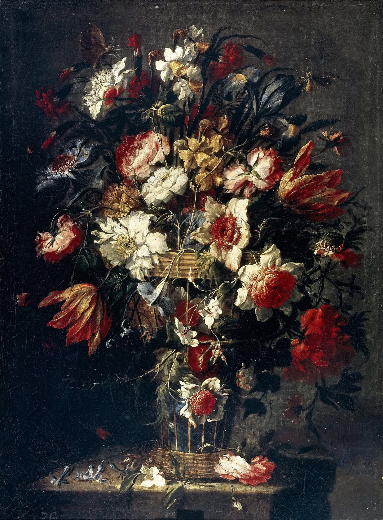 Картина Цветы в вазе №4 - Музей Прадо