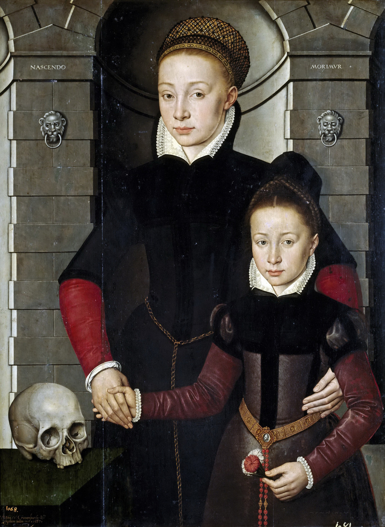 Картина Дама и девочка, 1567 - Музей Прадо