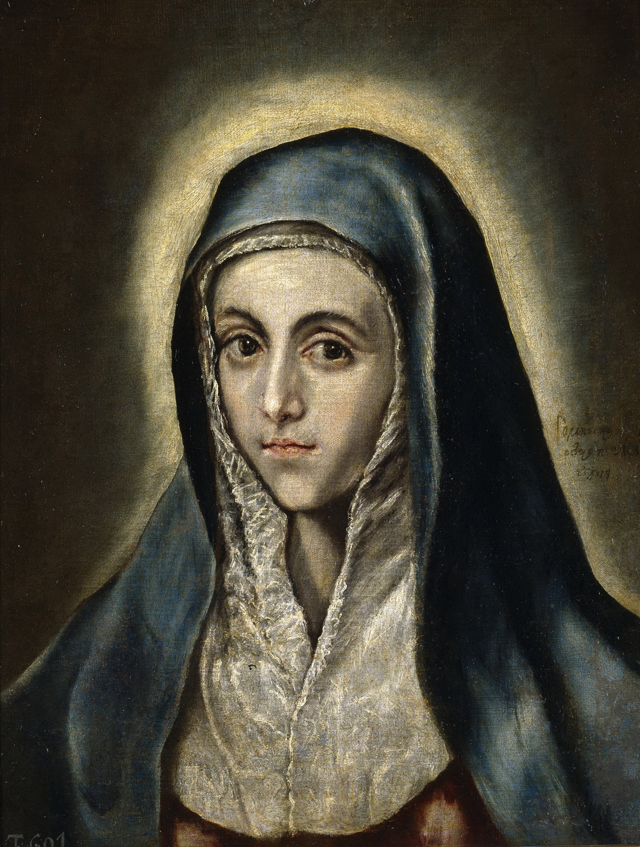 Картина Дева Мария, 1597 - Музей Прадо