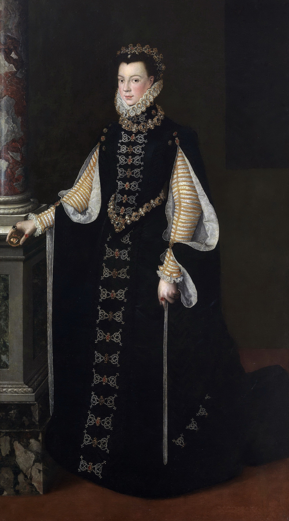 Картина Елизавета де Валуа, 1561 - Музей Прадо