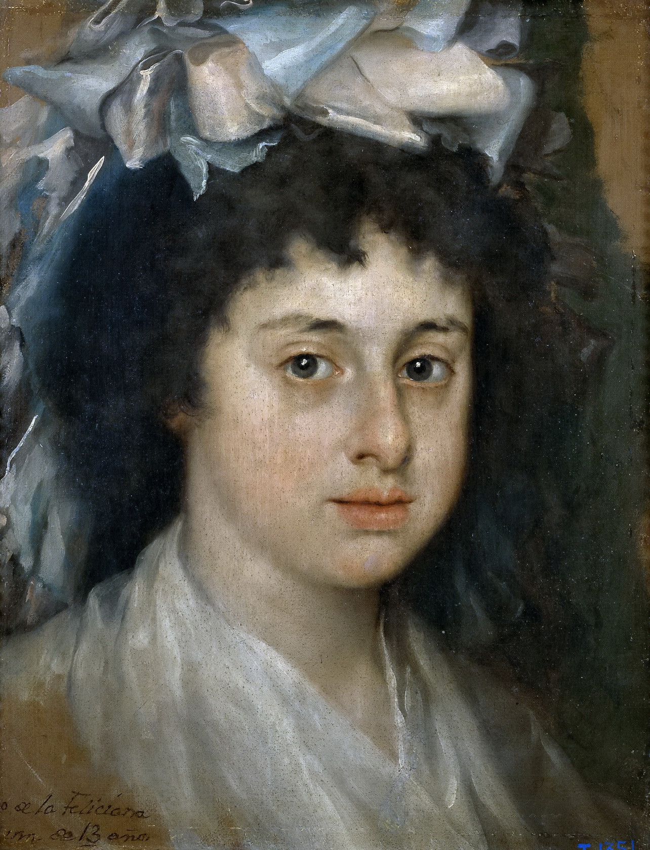 Картина Фелисиана Байеу, дочь художника, 1788 - Музей Прадо