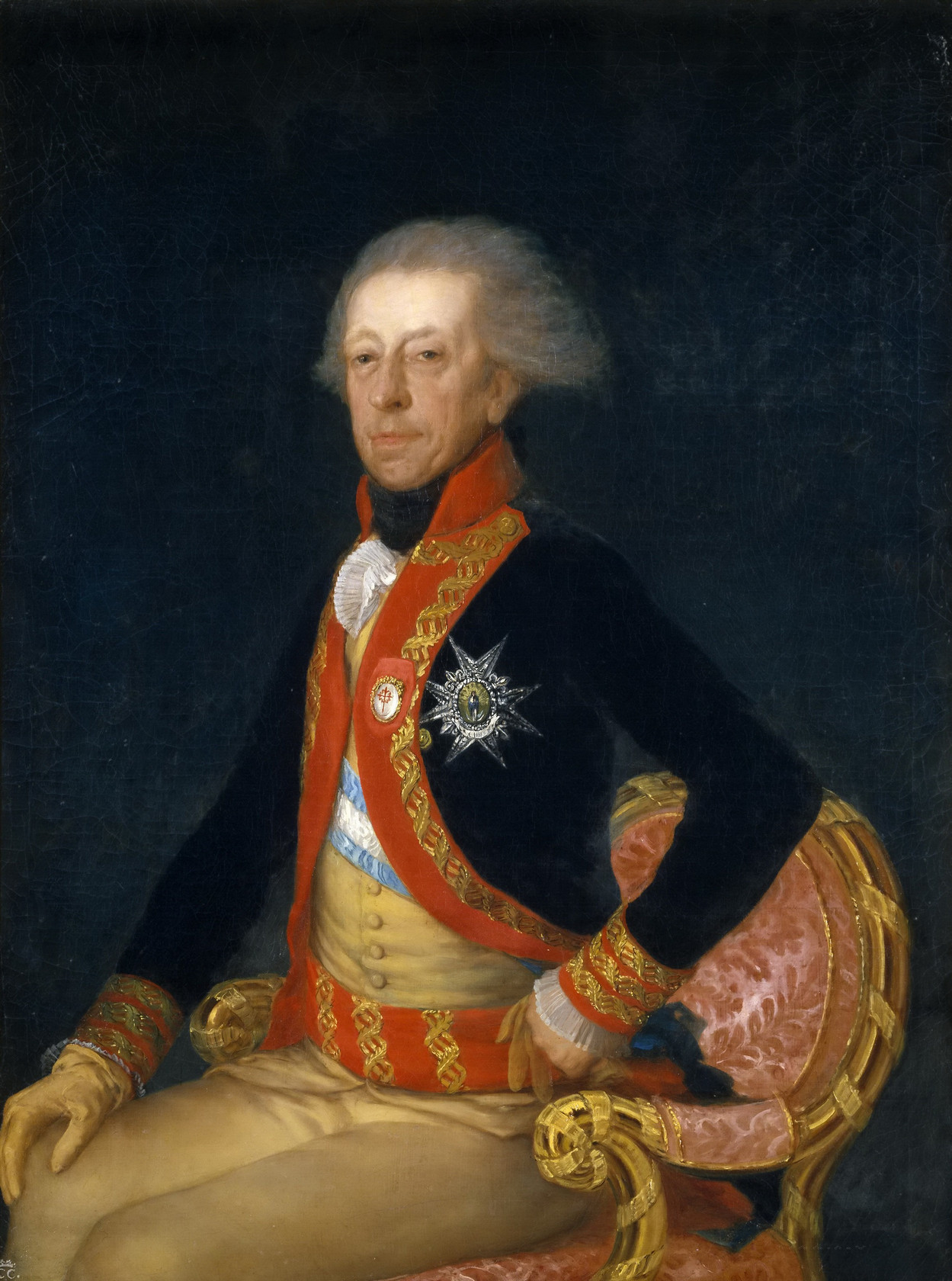 Картина - Генерал Антонио Рикардос, 1793 - 1794 - Музей Прадо