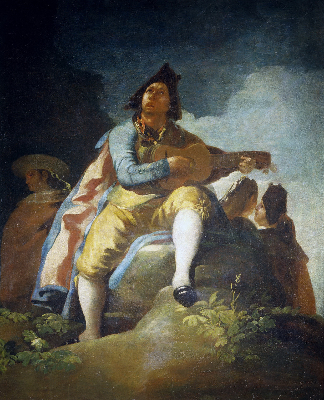 Картина - Гитарист, 1779 - Музей Прадо