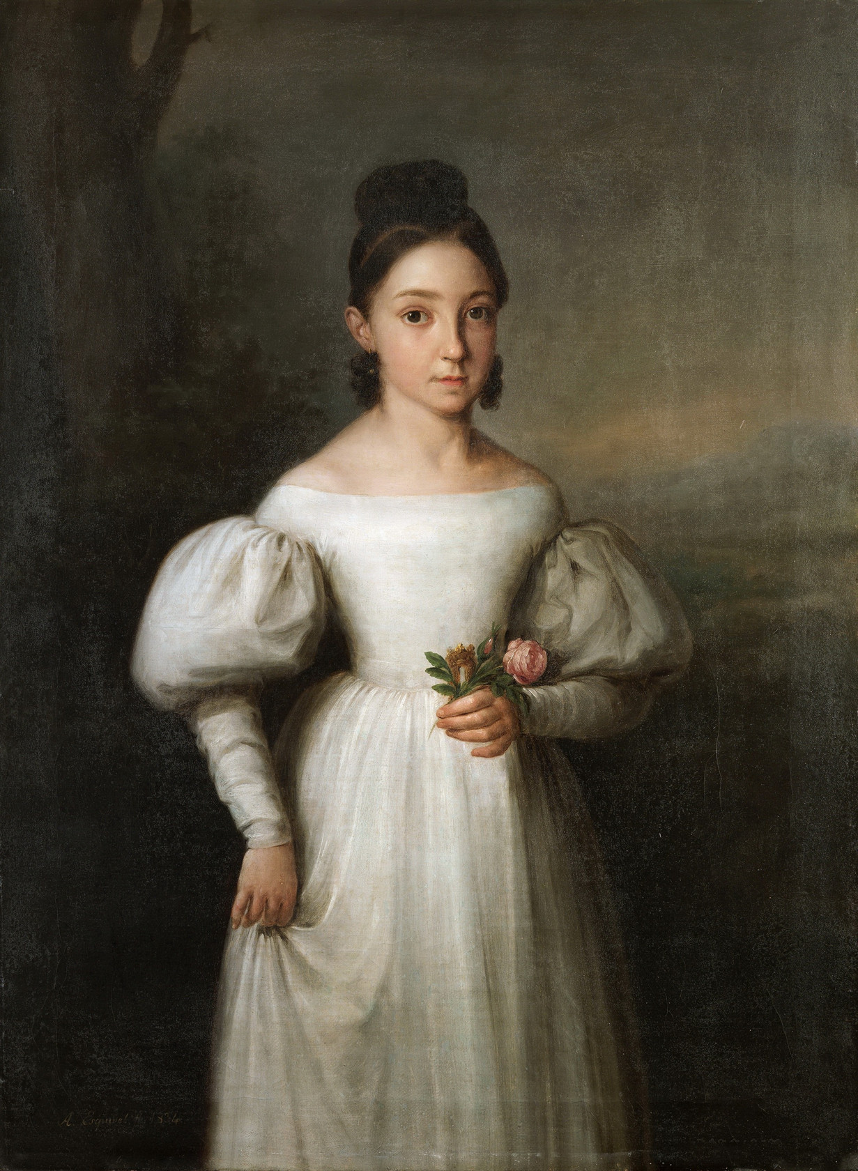 Картина Инфанта Мария Луиза Тереза де Бурбон, герцогиня Сесса, 1834 - Музей Прадо
