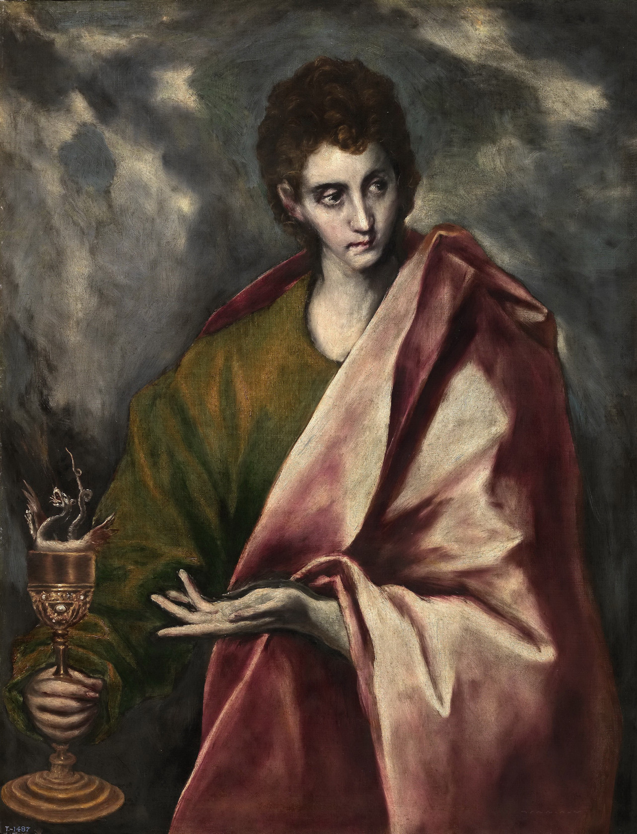 Картина Иоанн Богослов, 1605 - Музей Прадо