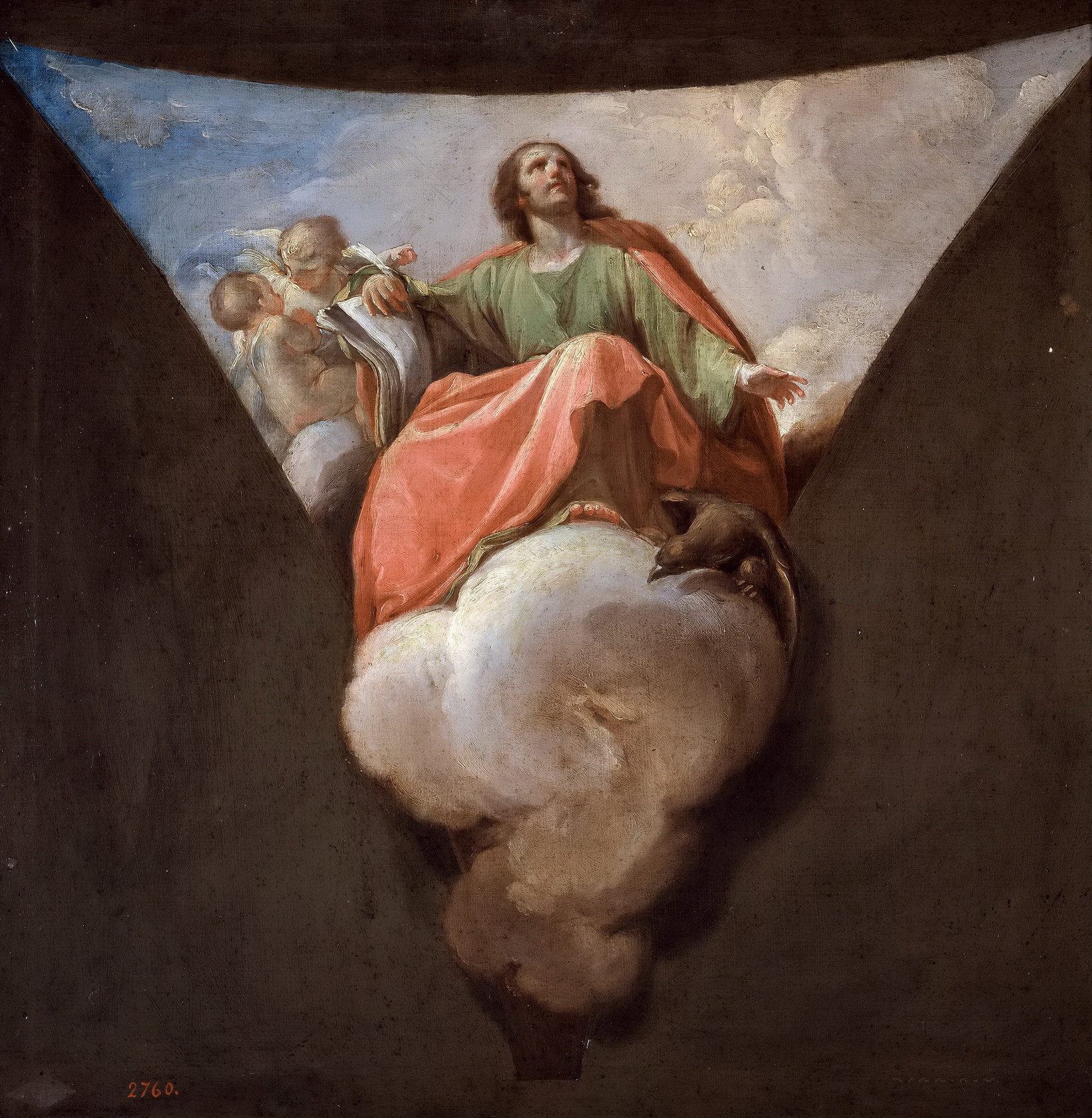 Картина Иоанн Богослов, 1771 - Музей Прадо