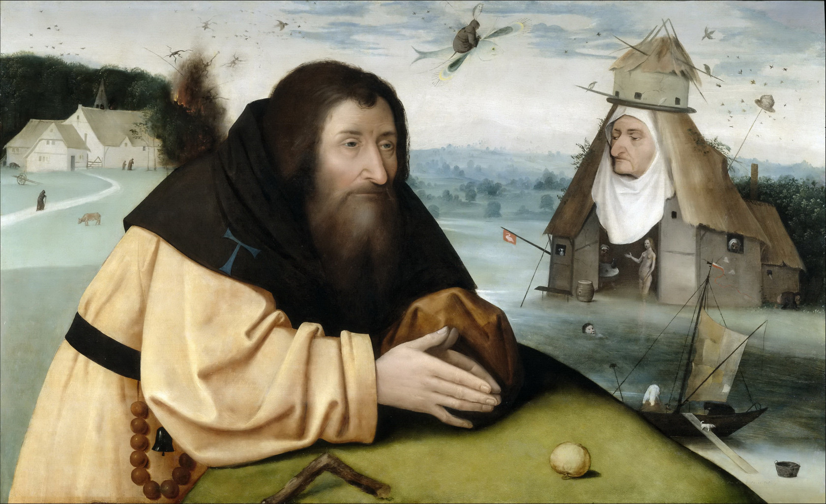 Картина Искушение святого Антония - Музей Прадо