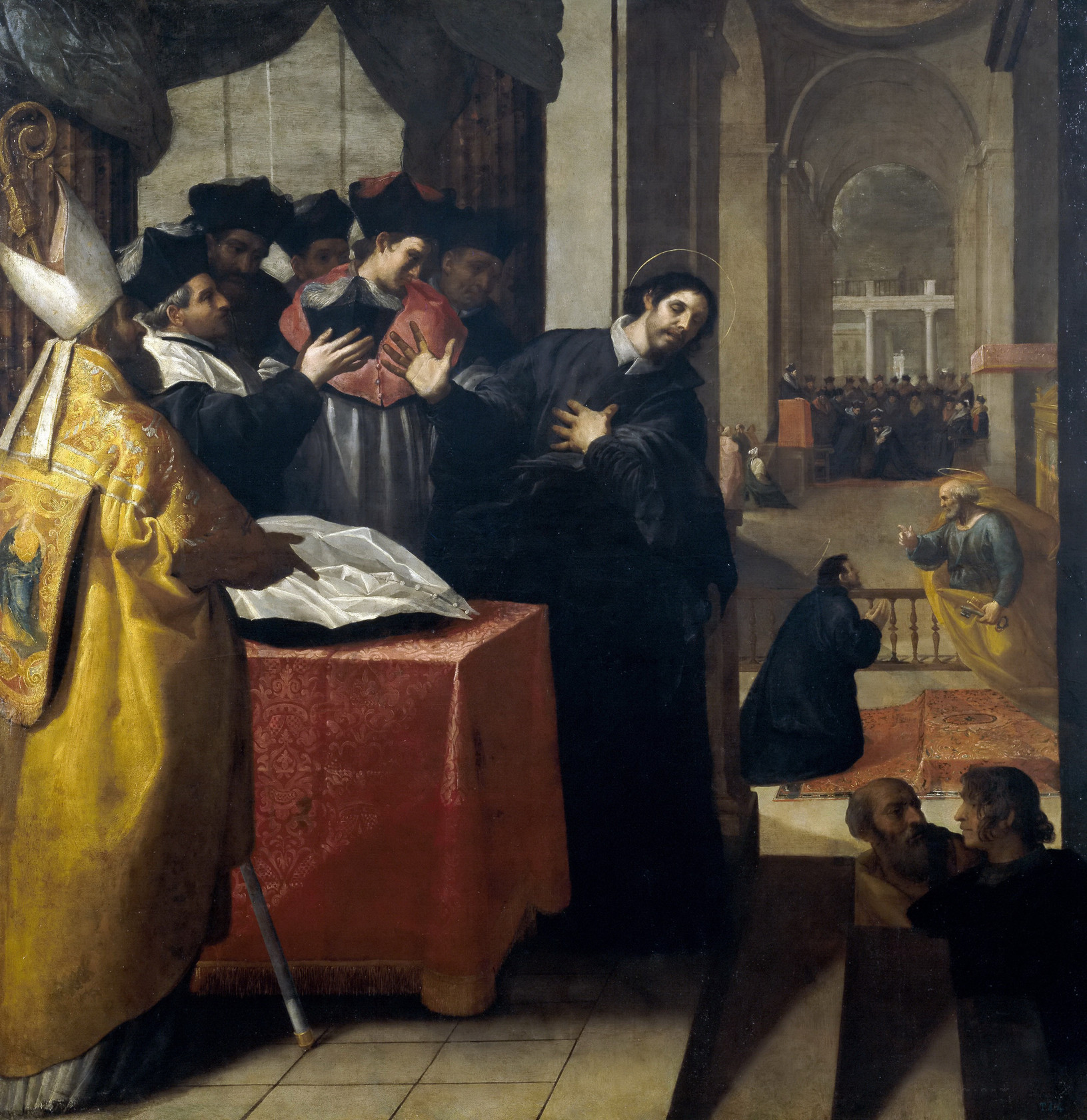 Картина История св Жана де Мата, основателя ордена тринитариев, 1634 - музей Прадо