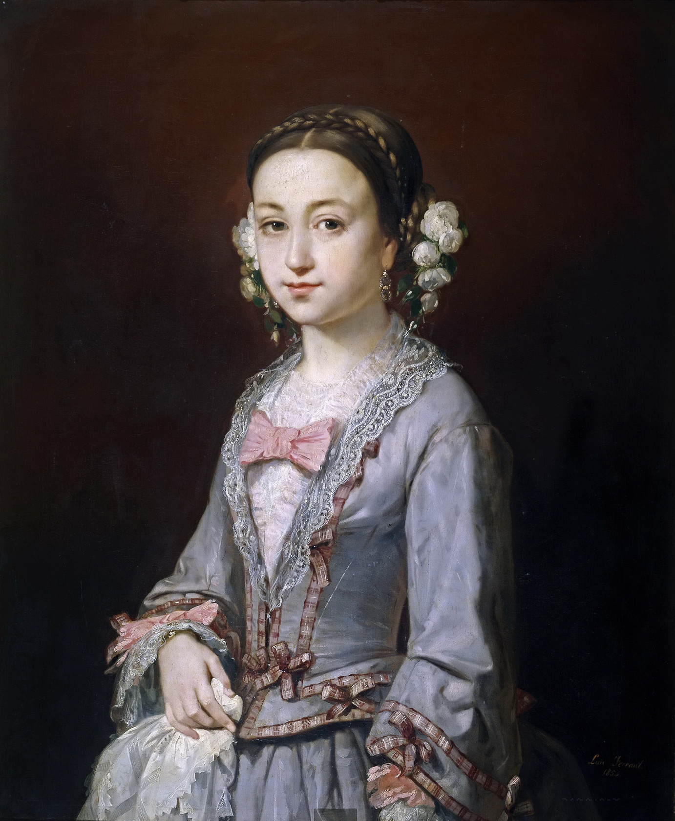 Картина Изабелла Арагонская, 1854 - Музей Прадо