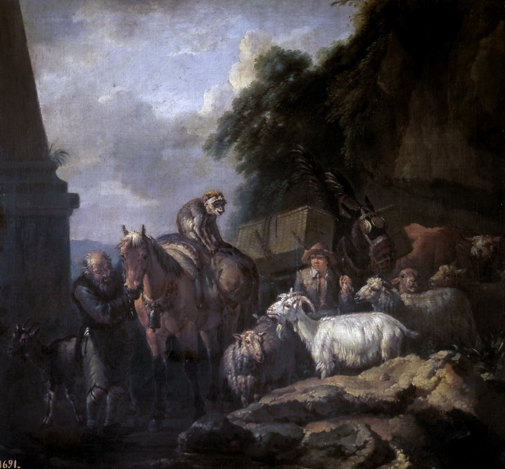 Картина Караван, 1704 - Музей Прадо