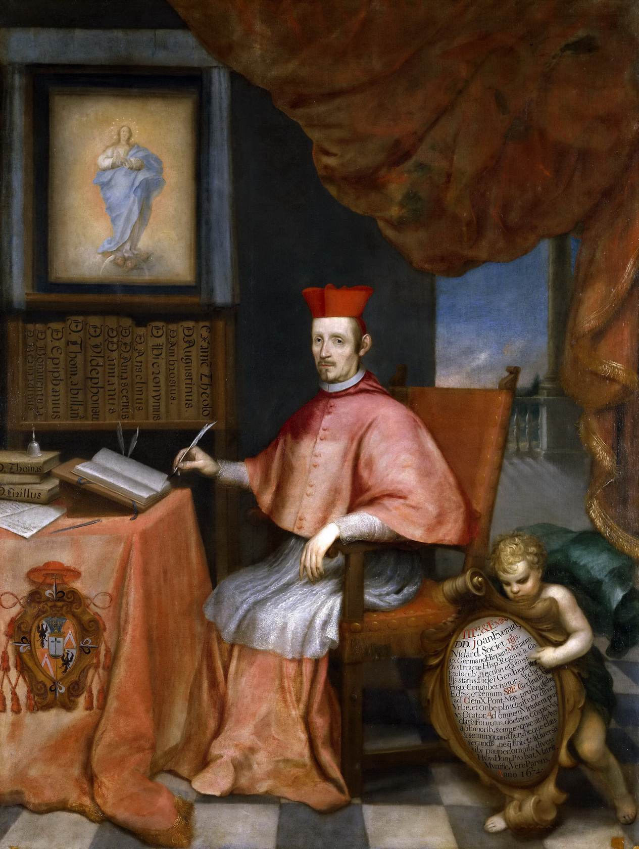 Картина Кардинал Хуан Эверардо Нитхард, 1674 - Музей Прадо