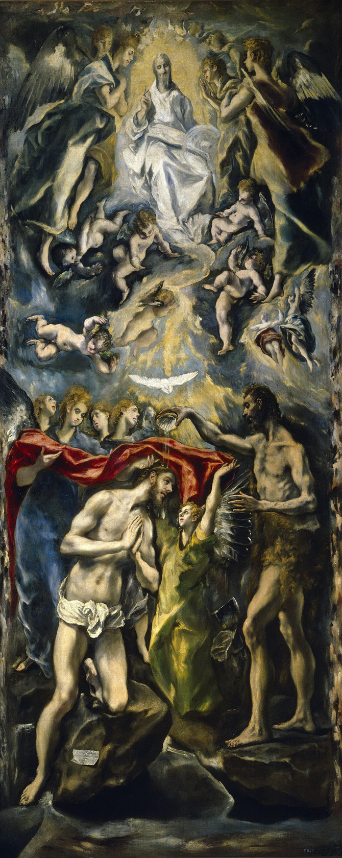Картина Крещение Господне, 1597 - Музей Прадо