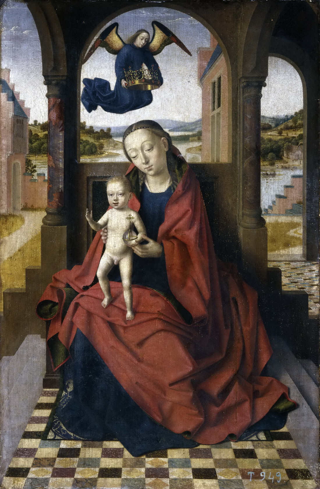 Картина Мадонна с младенцем, 1460 - 1465 - Музей Прадо