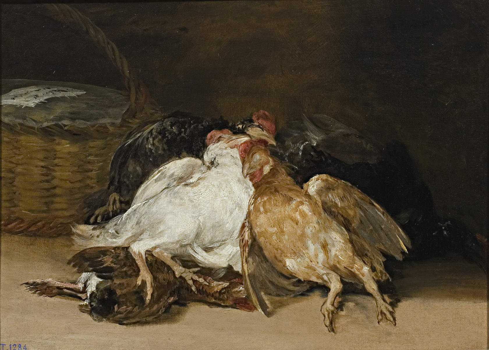 Картина - Мертвые птицы, 1808 - 1812 - Музей Прадо