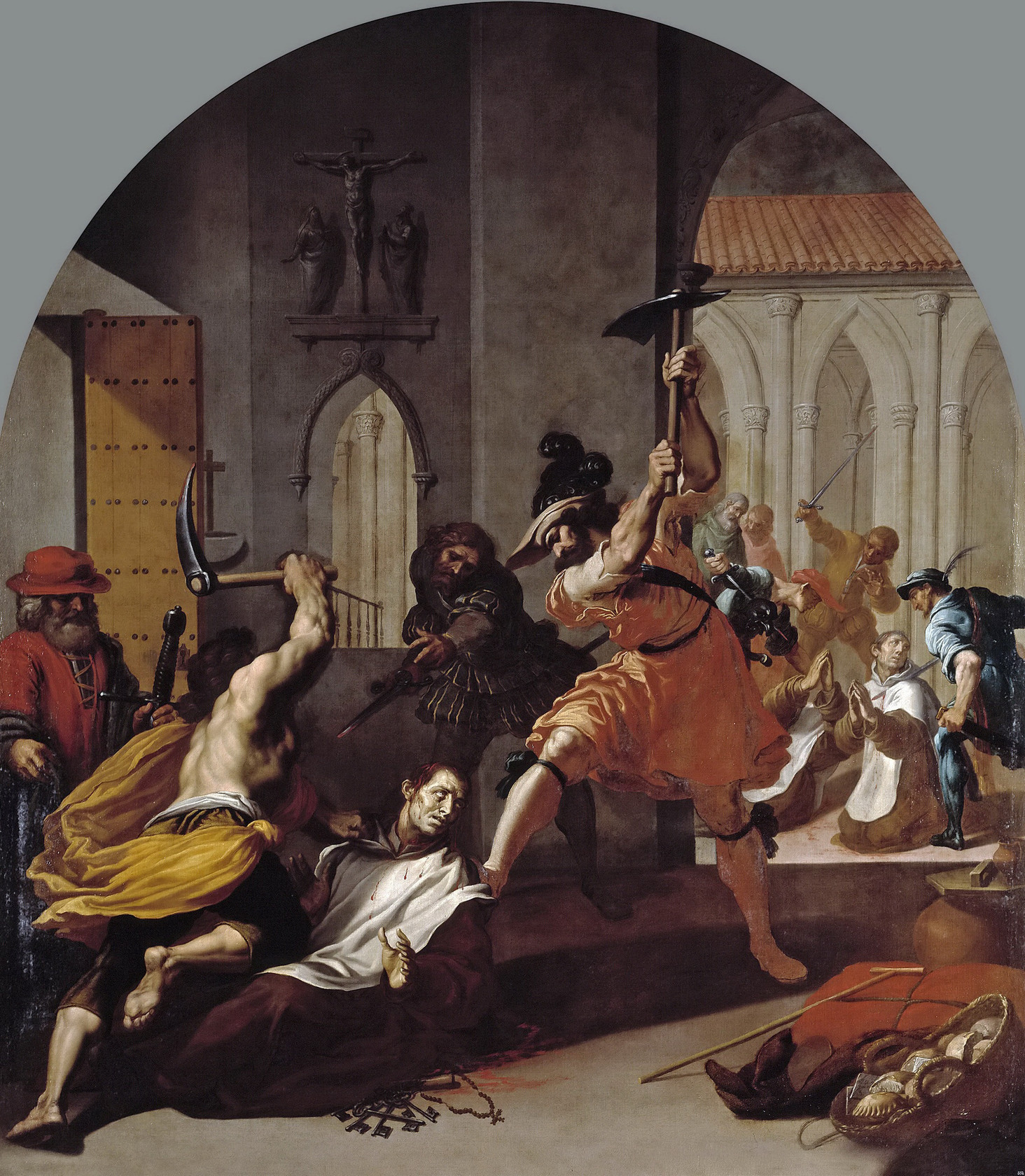 Картина Мученичество картезианцев в Рурмонде, 1626 - 1632 - музей Прадо