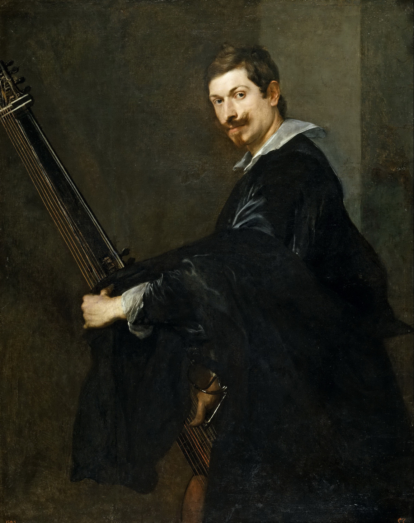 Картина Мужчина с лютней, 1622 - 1632 - Музей Прадо