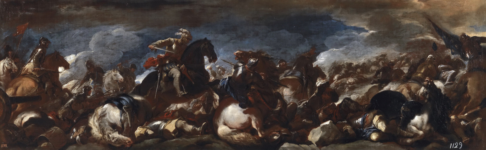 Картина №1 - Битва при Сен-Кантене, 1693 - Музей Прадо