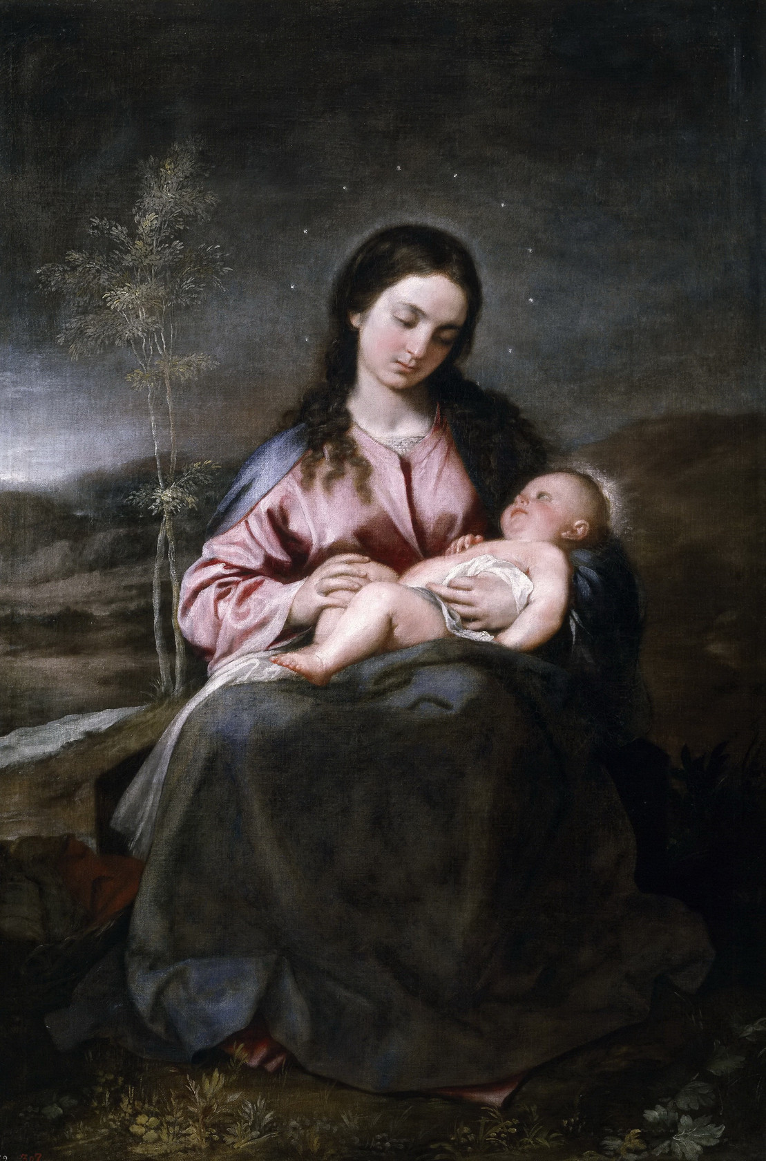 Картина №2 Мадонна с младенцем, 1643 - Музей Прадо