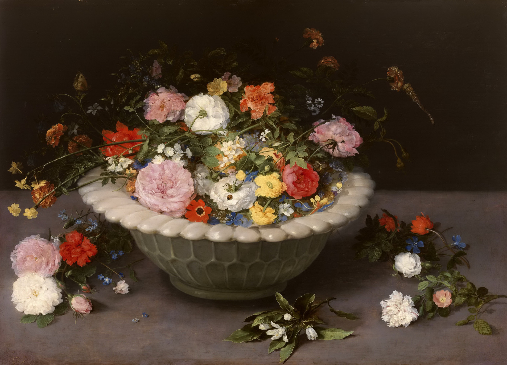 Картина №3 - Натюрморт с цветами, 1615 - Музей Прадо