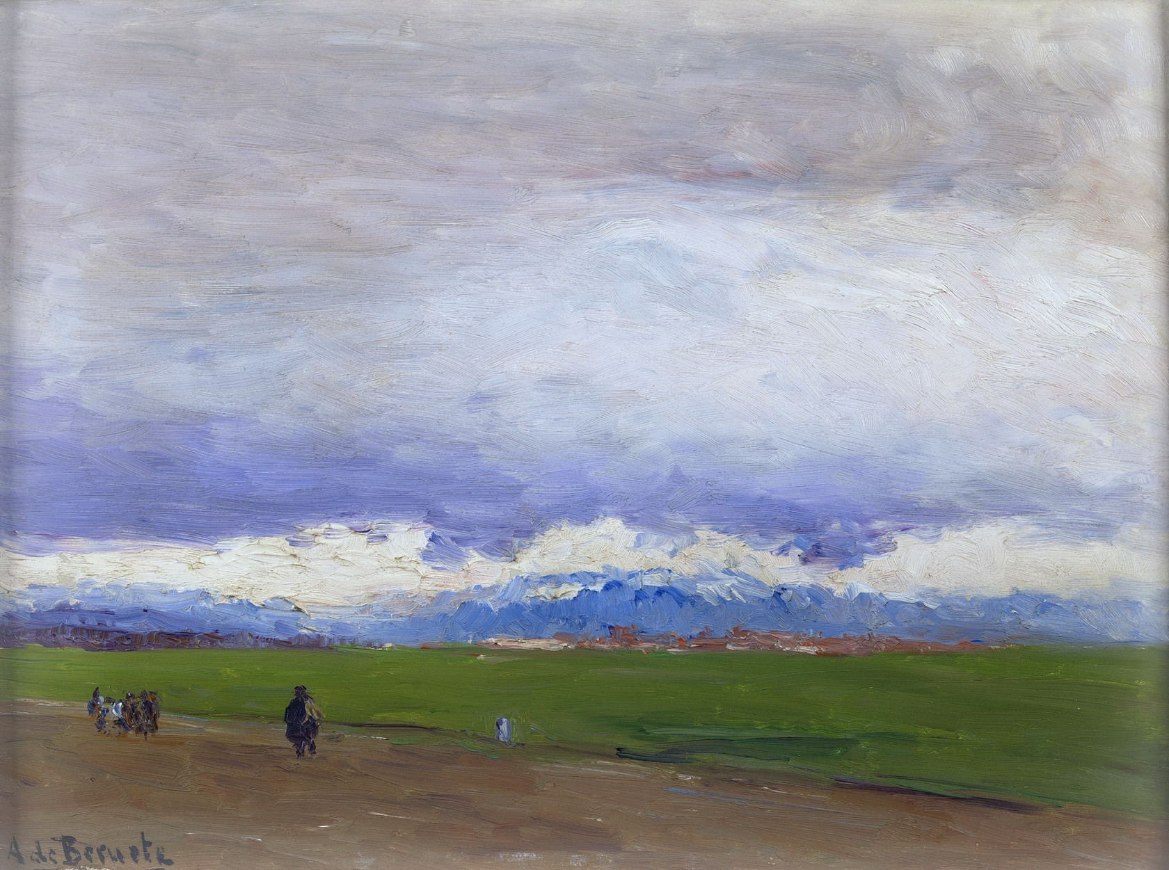Картина Пейзаж, 1907 - Музей Прадо