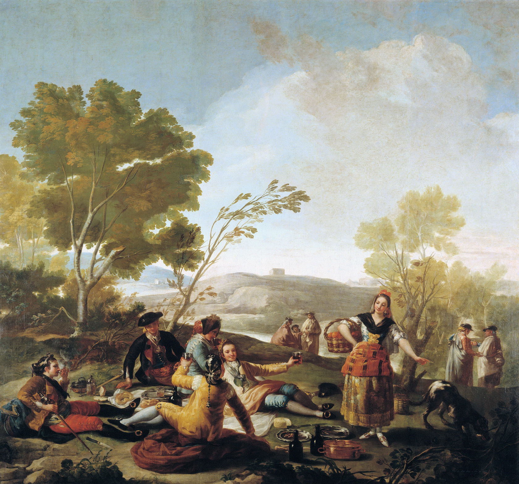 Картина - Пикник, 1776