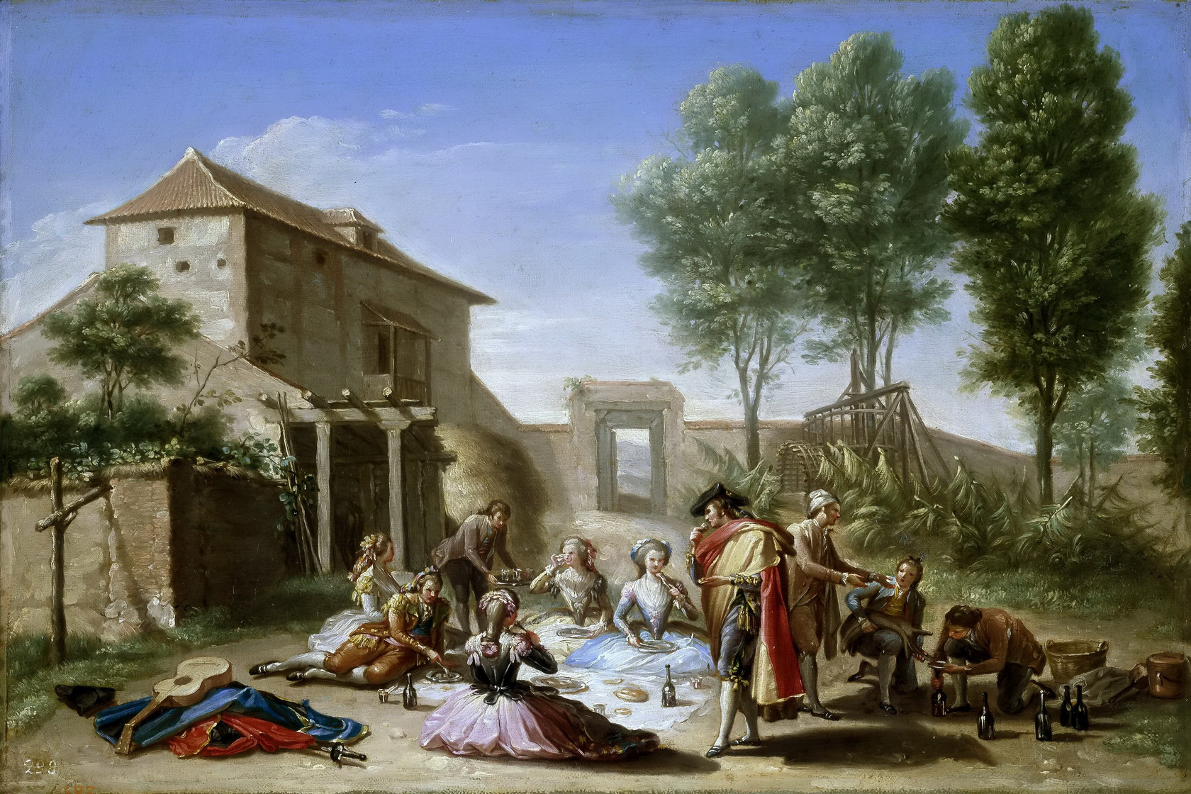 Картина Пикник, 1784 - Музей Прадо