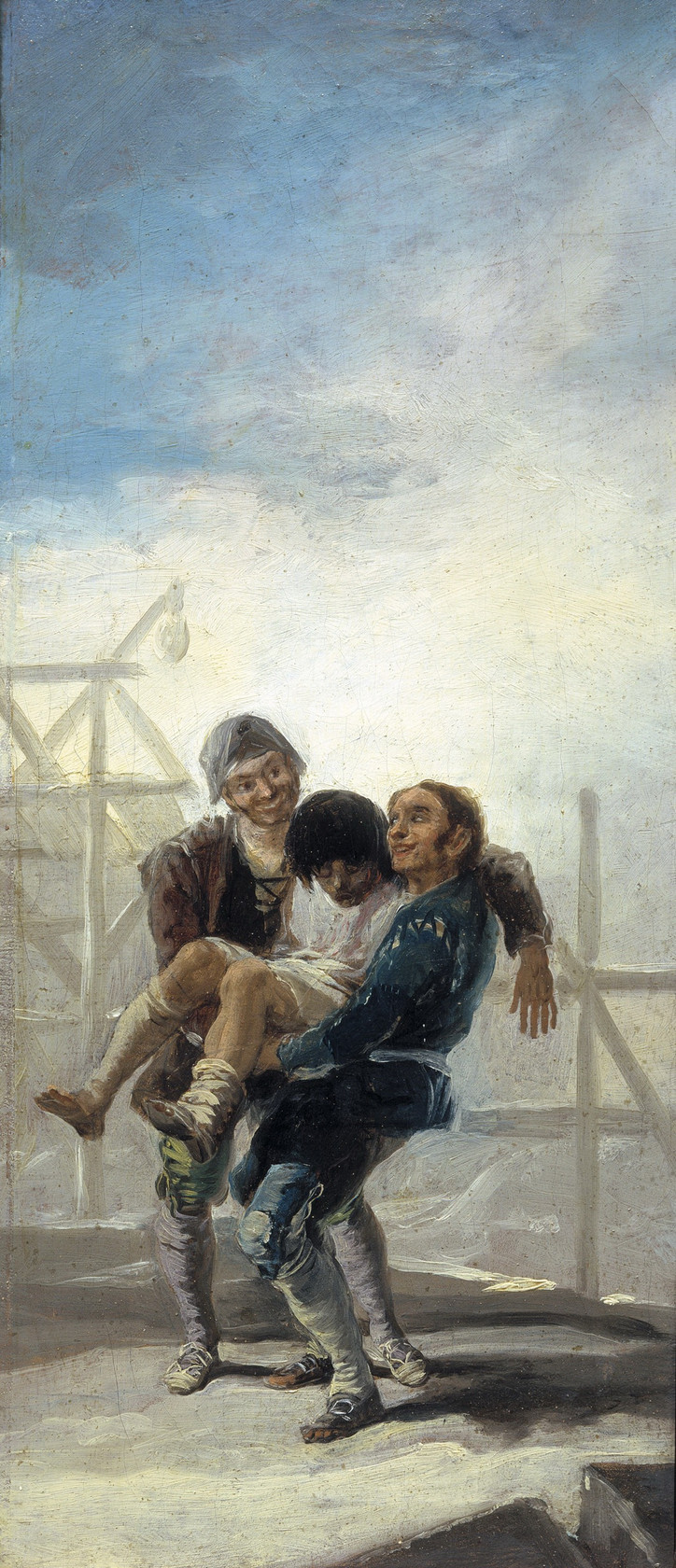 Картина - Пьяный Каменщик, 1786