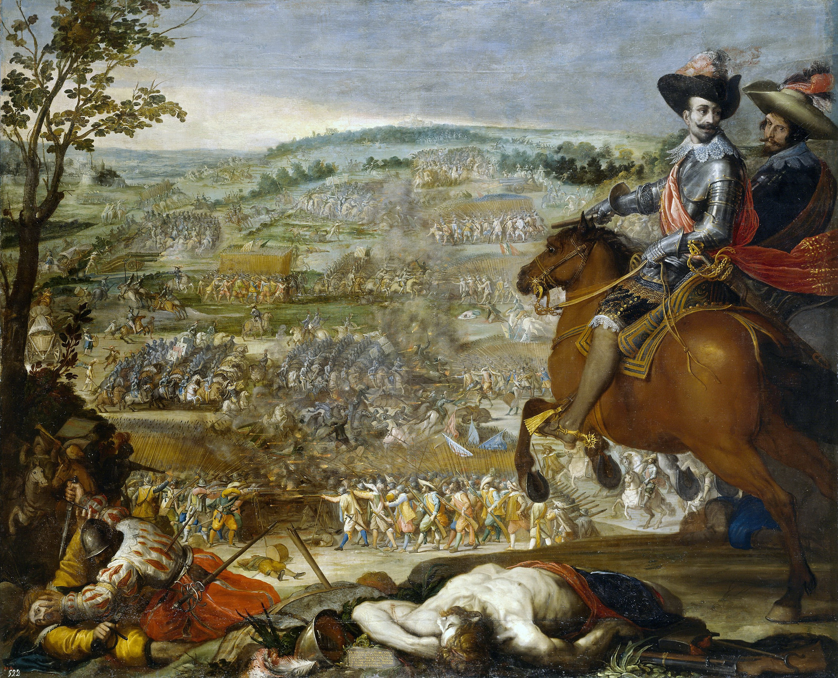 Картина Победа в битве при Флерюсе, 1634 - музей Прадо