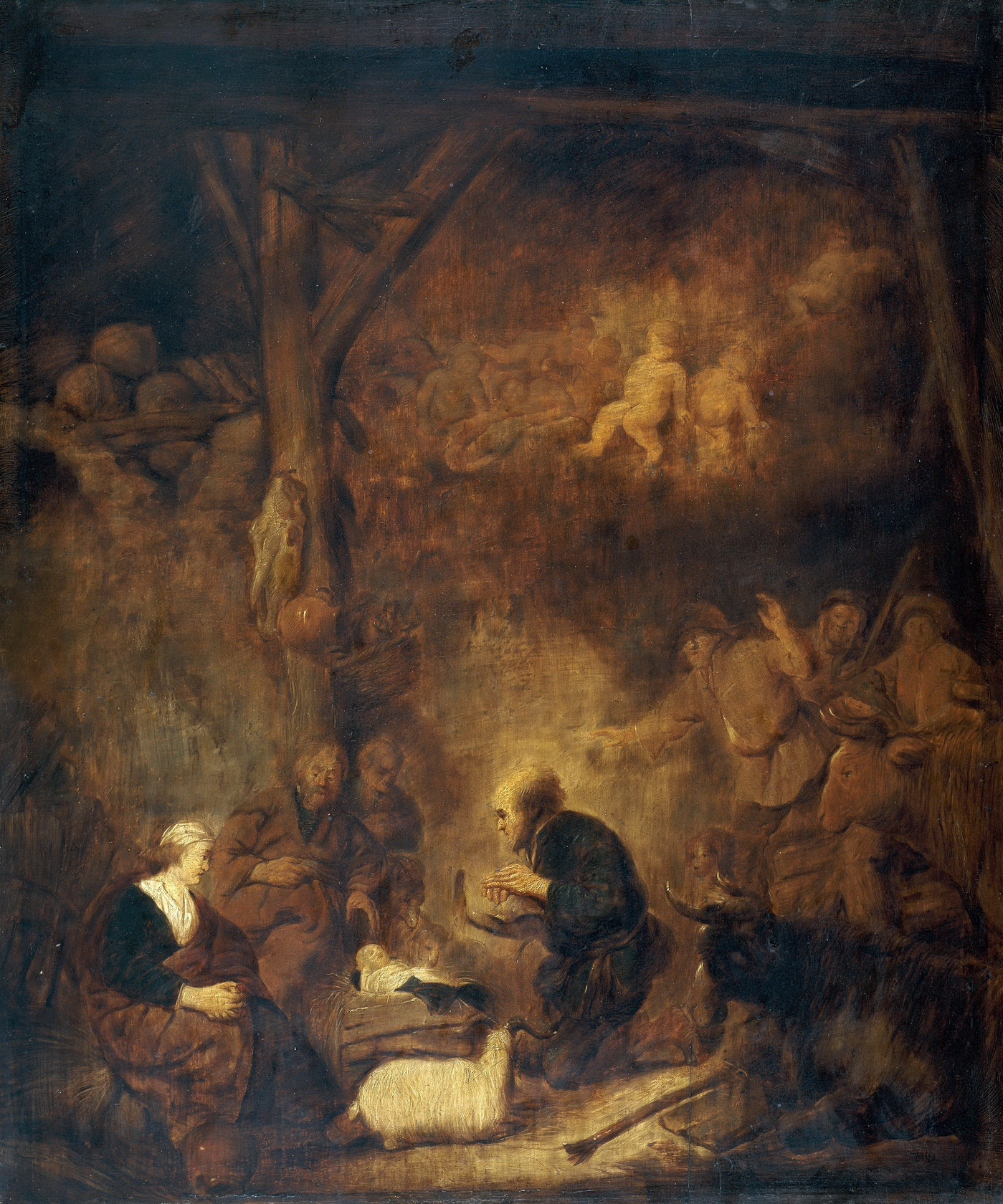 Картина Поклонение пастухов, 1647 - Музей Прадо