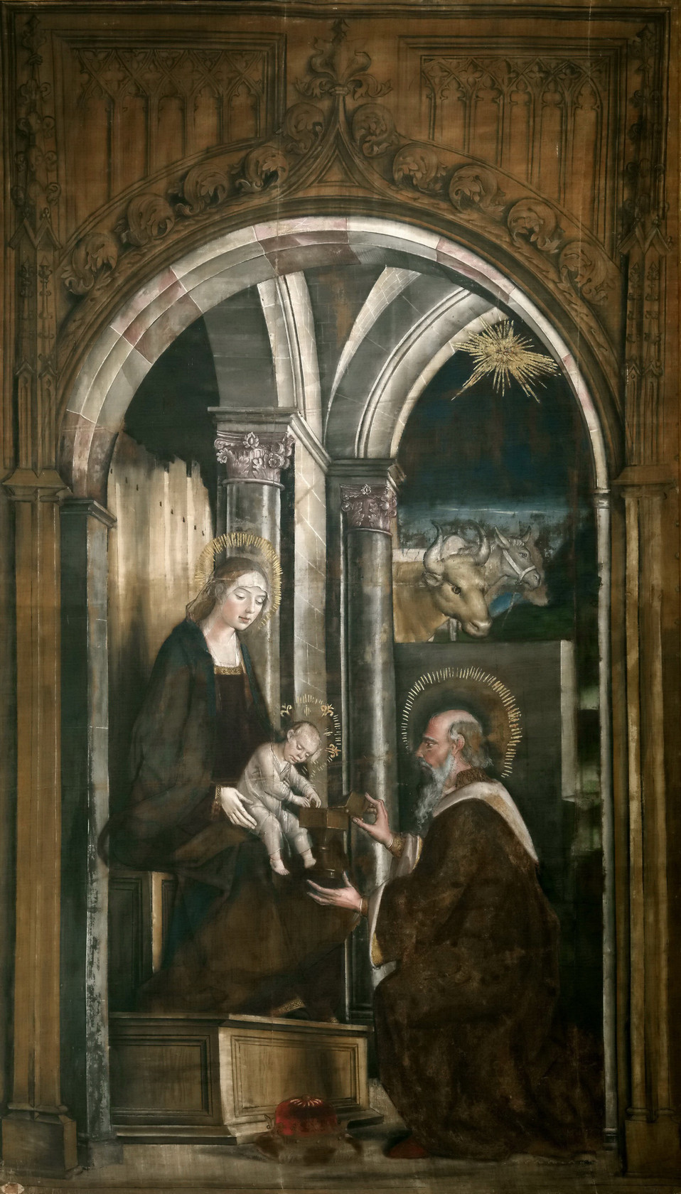 Картина Поклонение волхвов, 1493-99 - Музей Прадо