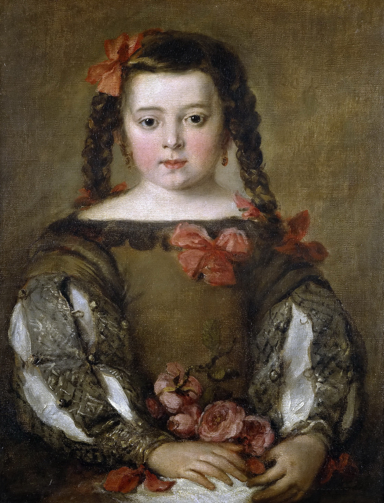 Картина Портрет девочки, 1660 №2 - Музей Прадо