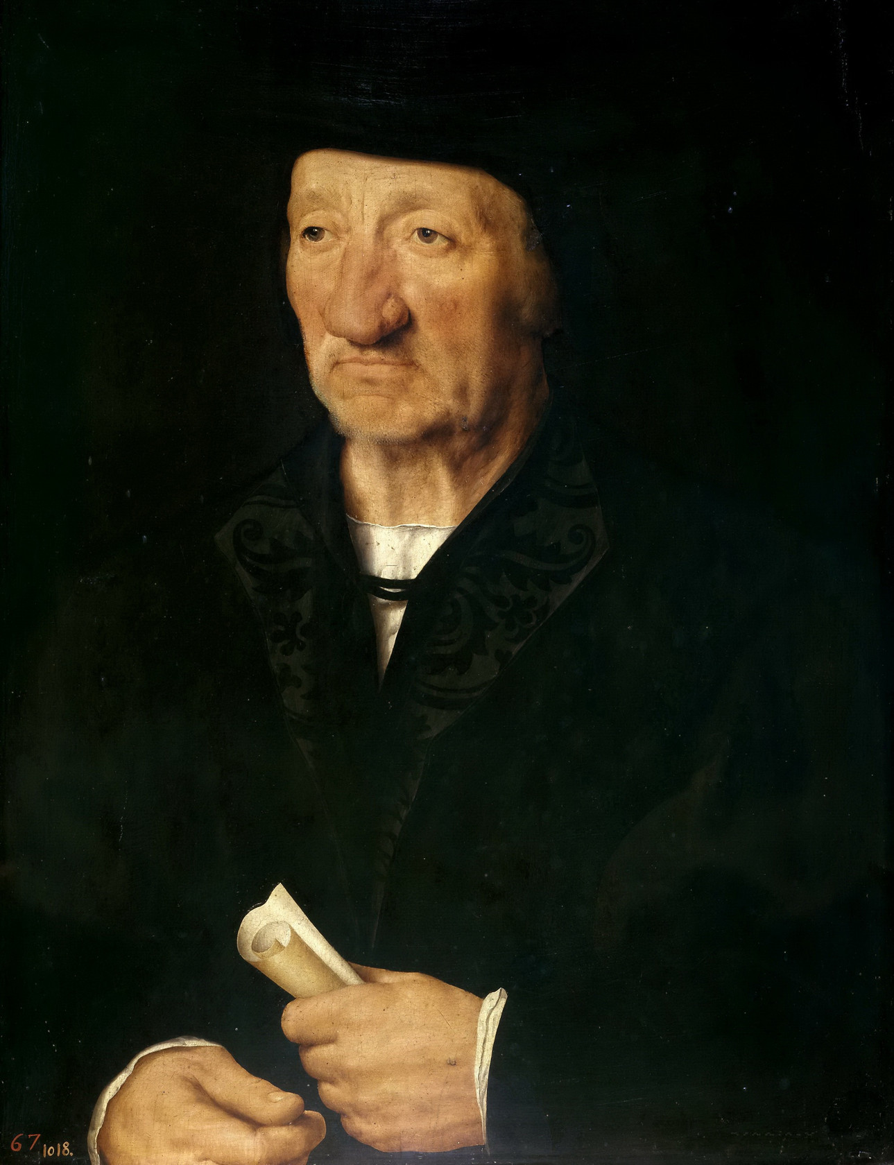 Картина Портрет пожилой, 1525 - 1527 - Музей Прадо