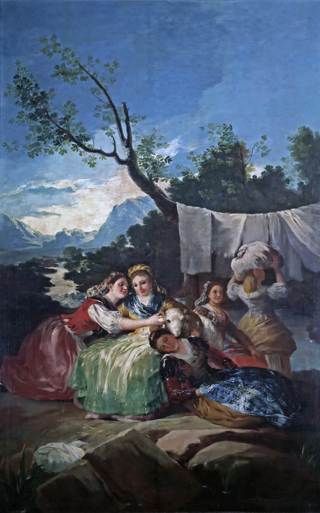 Картина - Прачки, 1778 - 1779