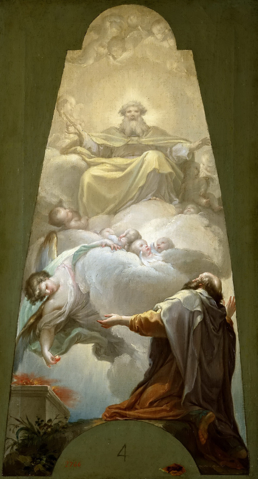 Картина Призвание пророка Исаии, 1771 - Музей Прадо