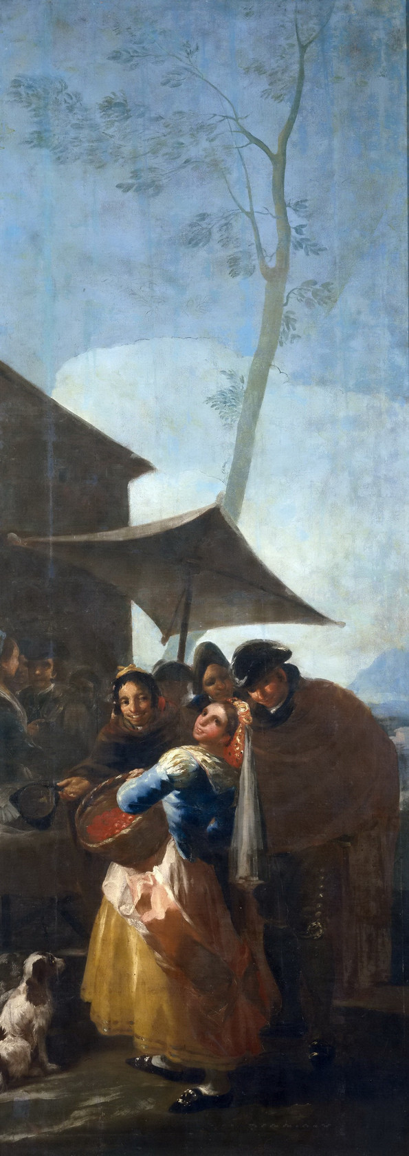 Картина - Продавщица боярышника, 1778 - 1779