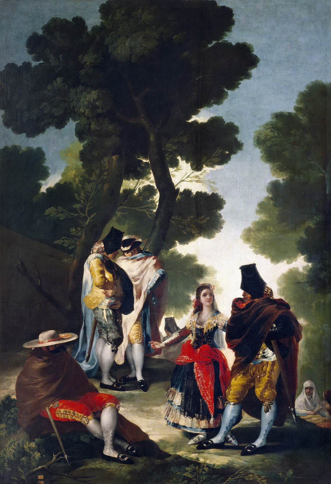 Картина - Прогулка в Андалусии, 1777