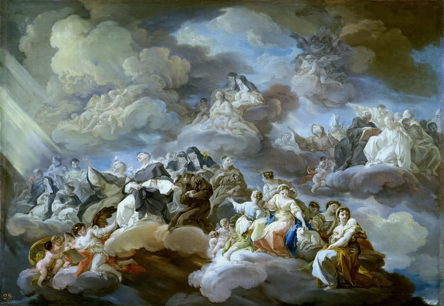Картина - Рай, 1755 - 1756 - Музей Прадо