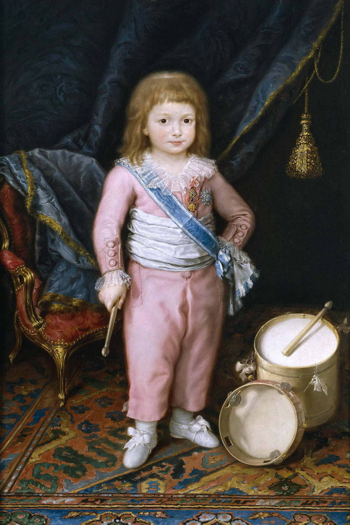 Картина Ребенок с барабаном и бубном, 1798 - 1802 - Музей Прадо