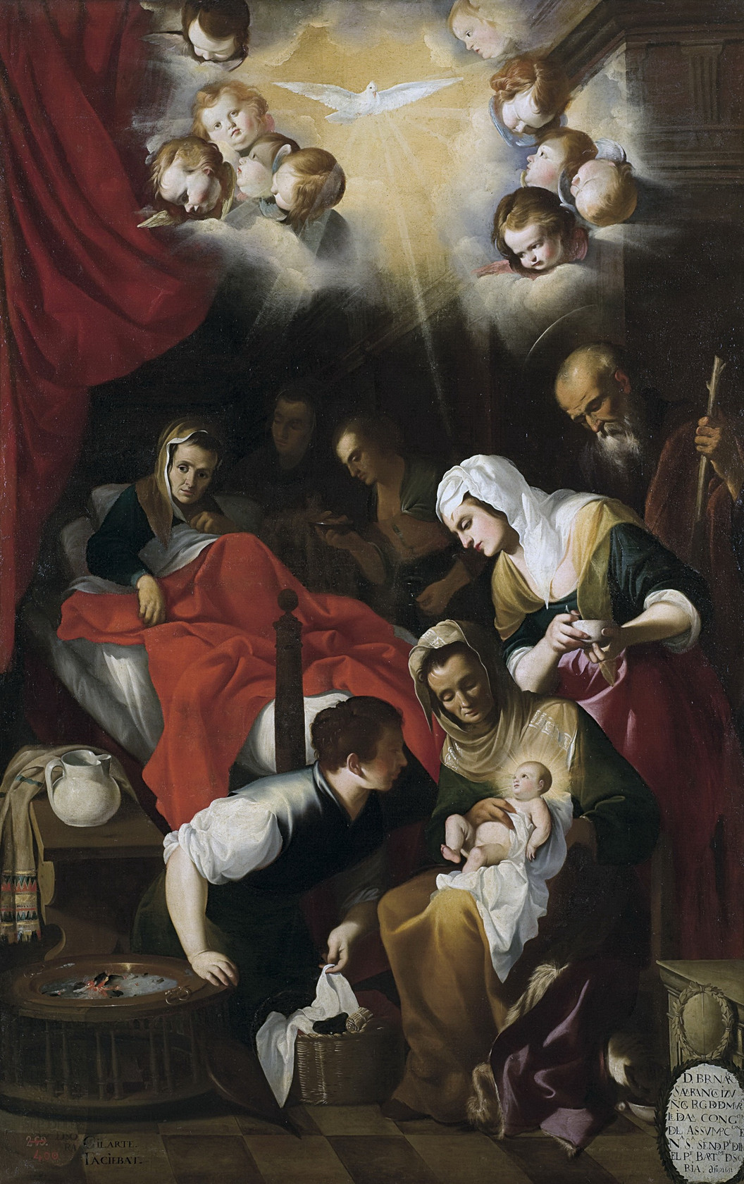 Картина - Рождение Богородицы, 1651 - Музей Прадо