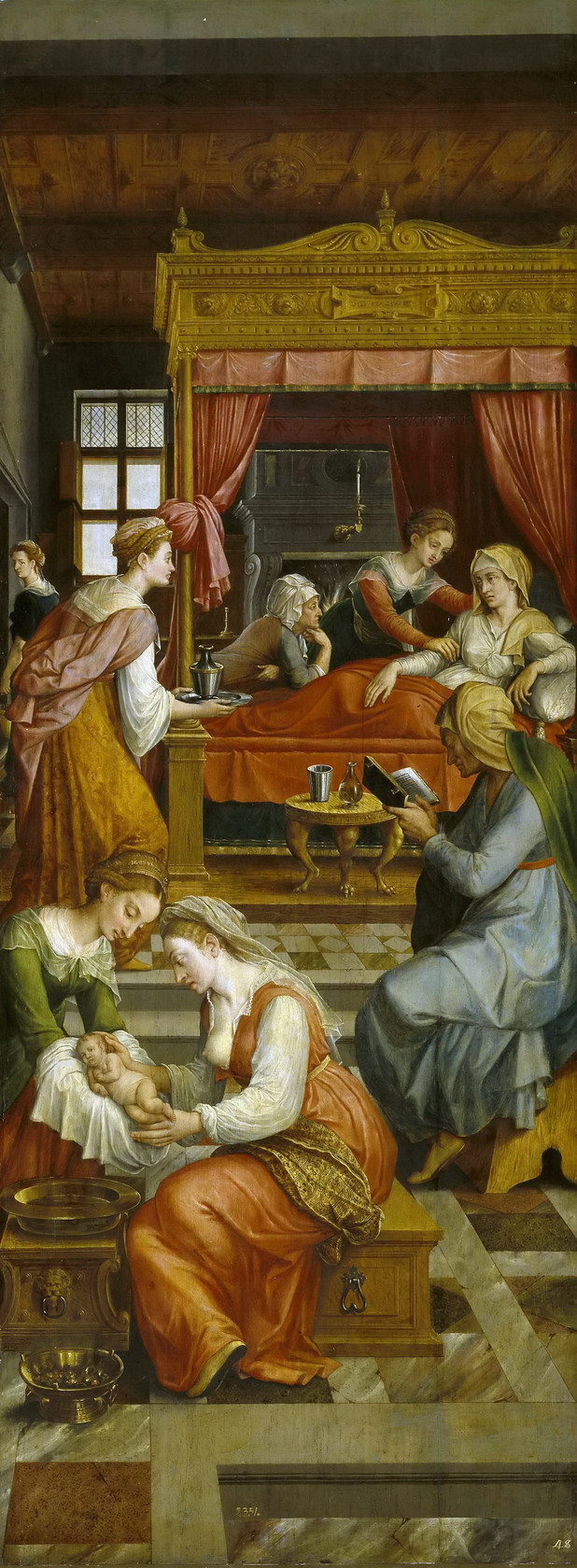 Картина Рождение Богородицы, до 1550 - Музей Прадо