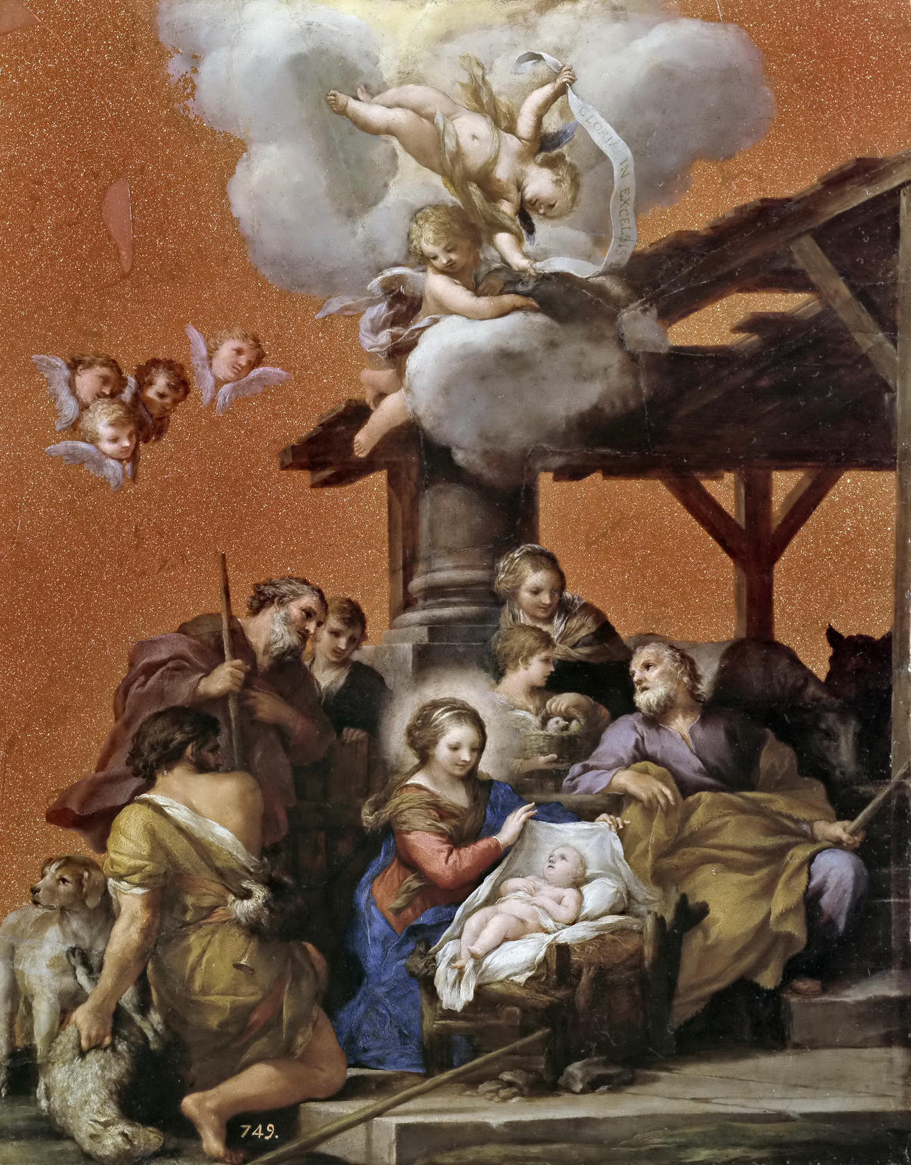 Картина Рождество, ок.1658 - Музей Прадо