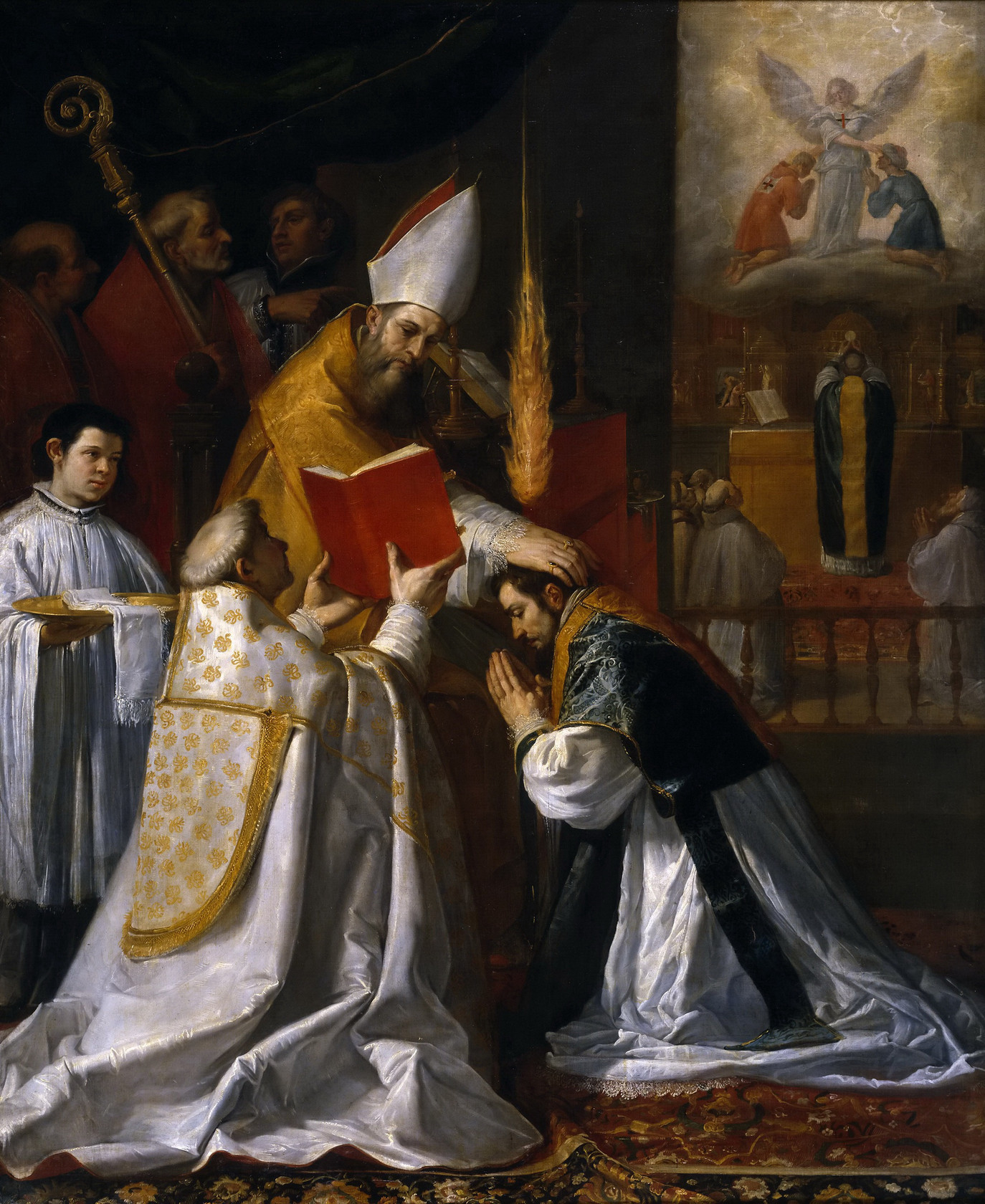 Картина Рукоположение и первая месса св Жана де Мата - музей Прадо