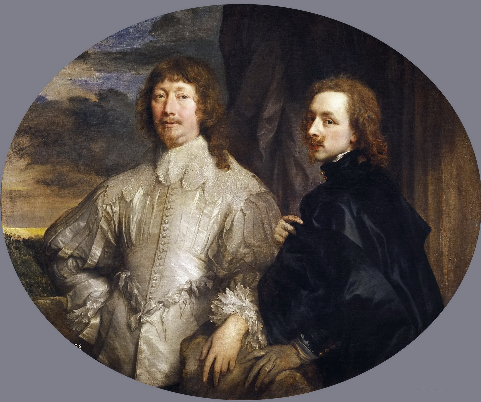 Картина Сэр Эндимион Портер и Антонис ван Дейк, 1635 - Музей Прадо