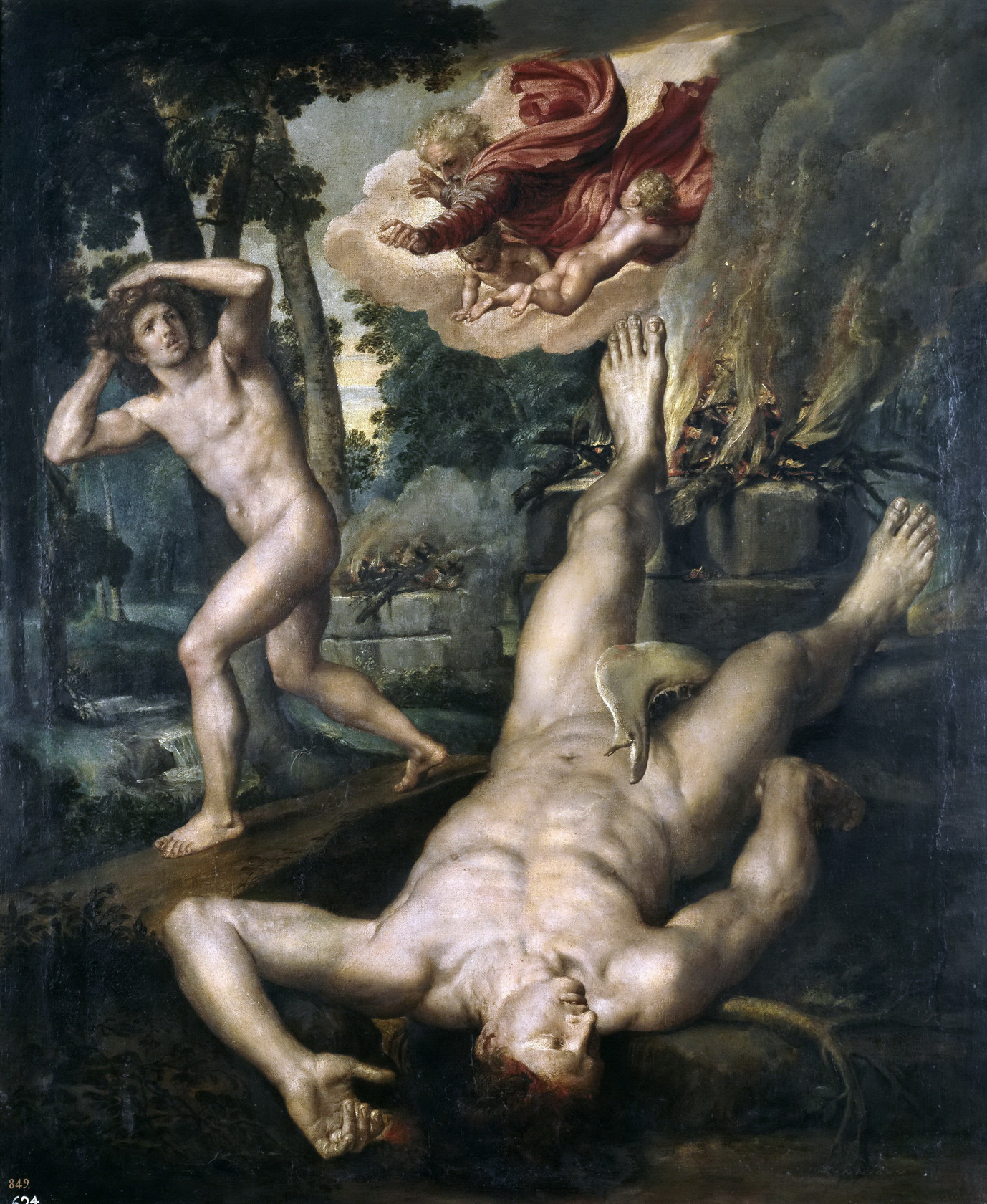 Картина Смерть Авеля, после 1539 - Музей Прадо