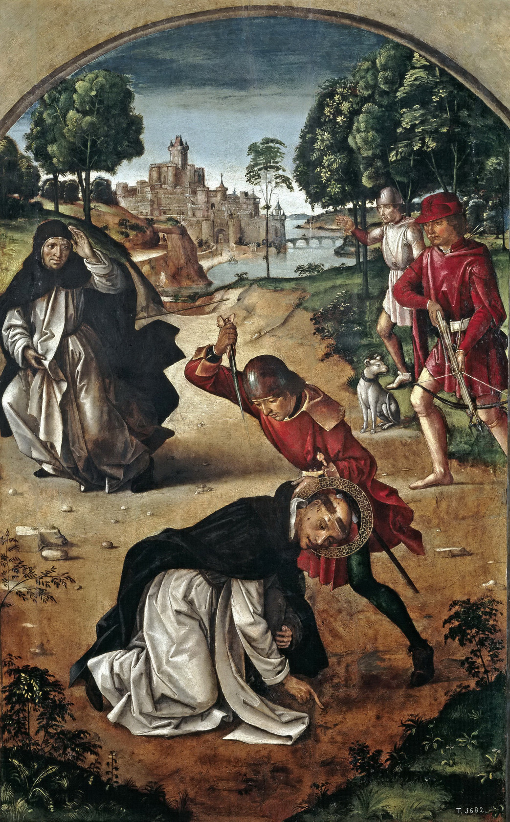 Картина Смерть Святого Петра Мученика, 1493 - 1499 - Музей Прадо