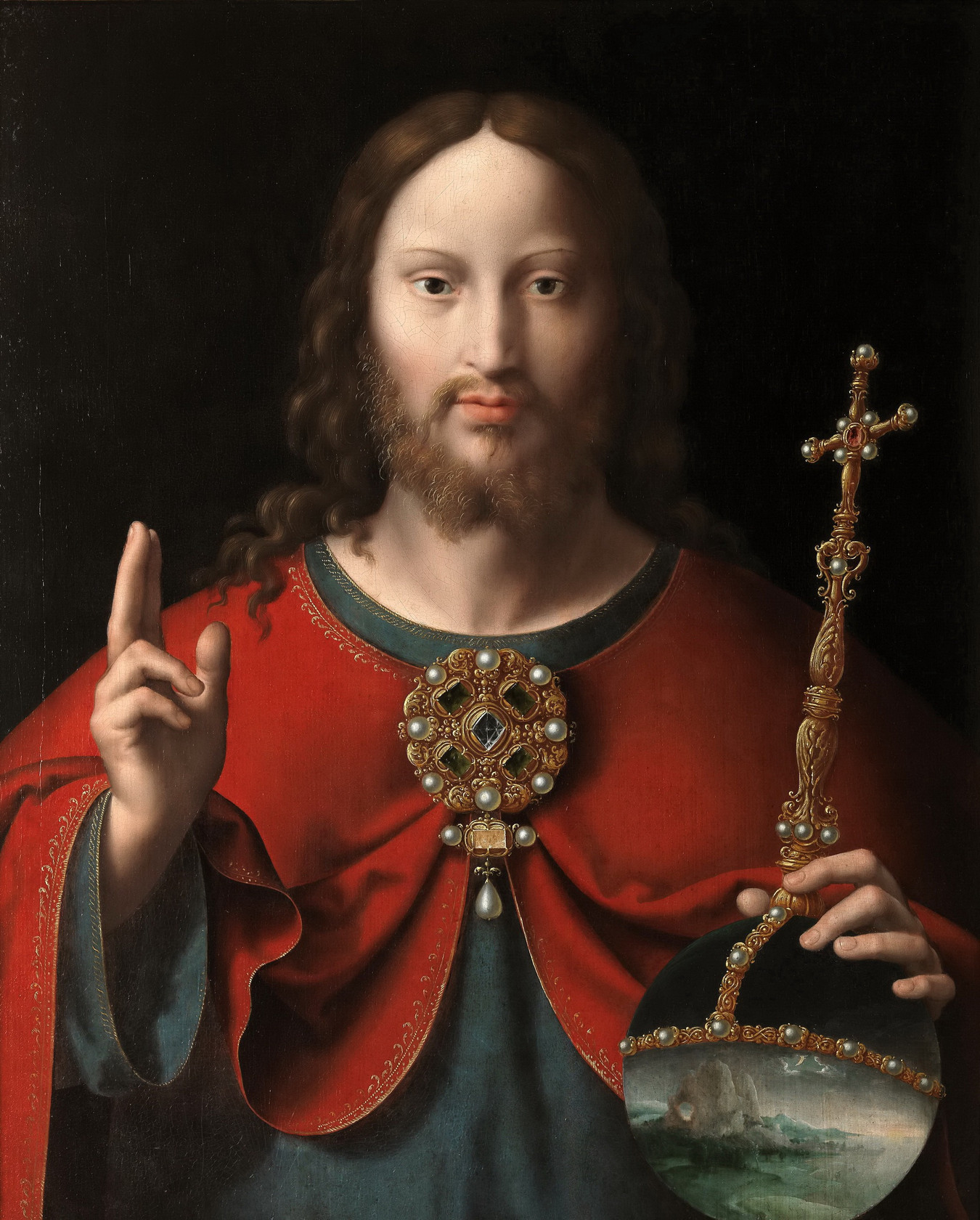 Картина Спаситель, 1520 - Музей Прадо