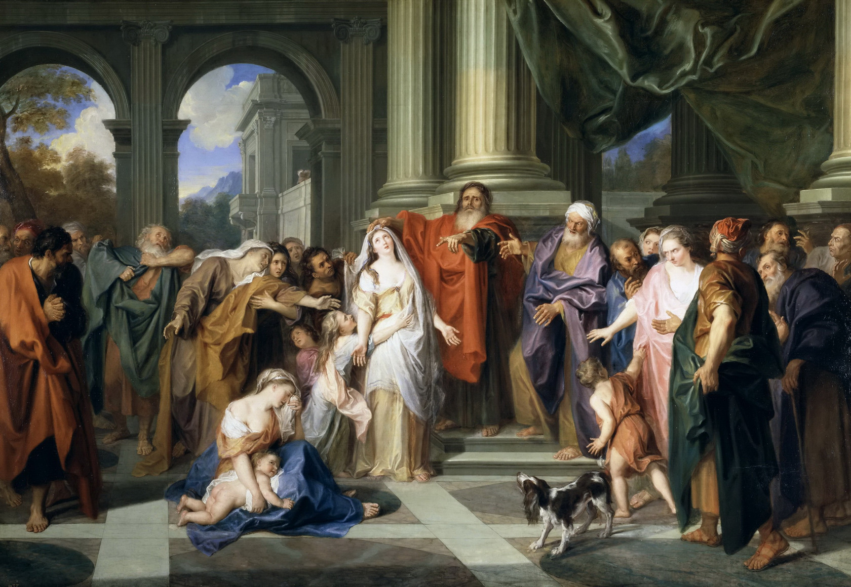 Картина Сусанну обвиняют в супружеской измене, 1695 - 1696 - Музей Прадо