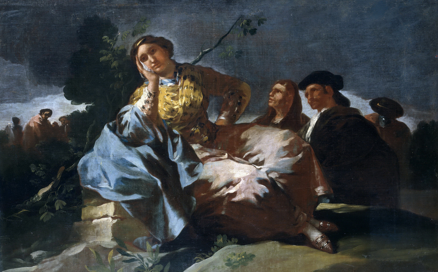 Картина - Свидание, 1778 - 1779