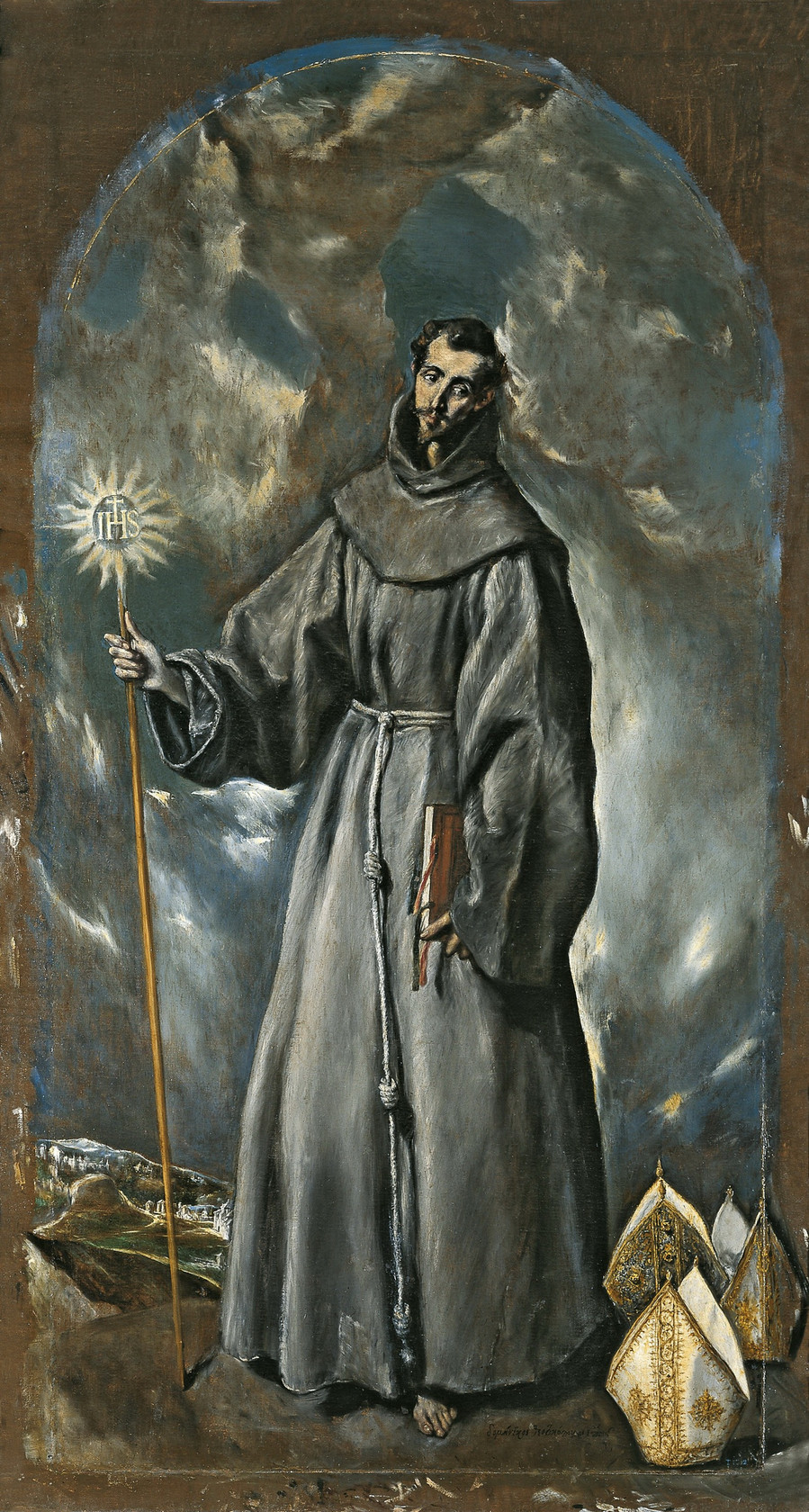 Картина Святой Бернард, 1603 - Музей Прадо